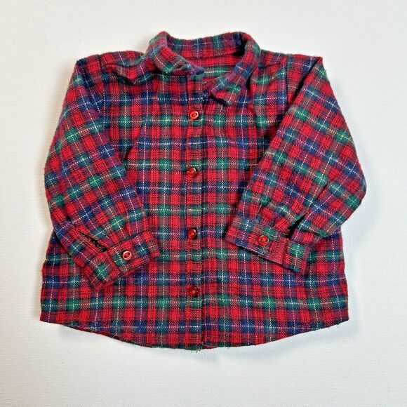 American Girl Other - American Girl Doll EVERYDAY Plaid Long Sleeve Shirt Camping Hiking Shirt Only
